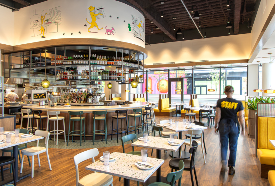 Fido Pizza Restaurant Interior Design