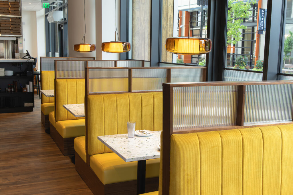 Fido Pizzeria Restaurant Boston ArnoldAnd architecture Concept that blends high design with a playful, community-driven ethos